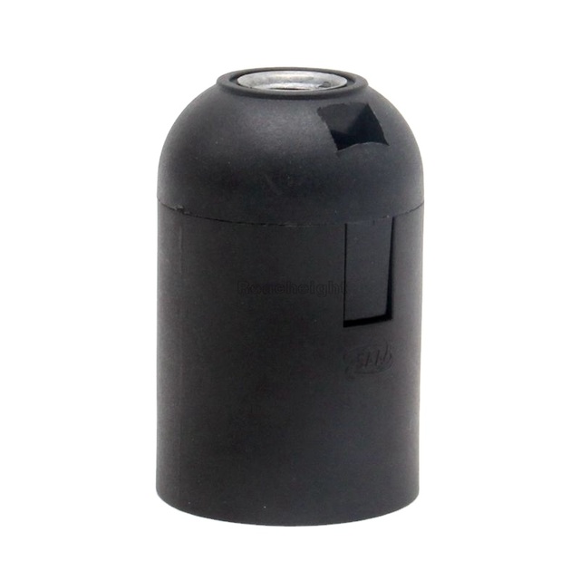 CE SAA KC Certified E27 E26 Plastic Lamp Holder Grounded Edison Screw Base