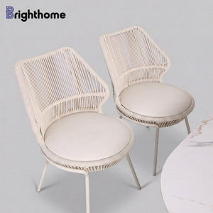 Ensemble de <span class=keywords><strong>table</strong></span> et de chaises de jardin en aluminium moderne pour balcon, terrasse extérieure, restaurant - Product Image 5