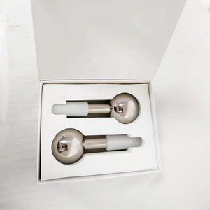 Небьющийся стальной ролик для лица, массажер для холодной кожи, охлаждающий ролик для лица, шеи, шеи, антивозрастной, подтягивающий - Product Image 4