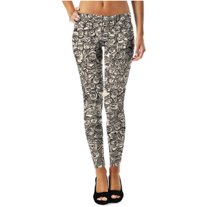 Motivo astratto (29) Leggings - Product Image 4
