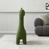 Haute qualité enfants dessin animé Animal girafe assis tabouret dinosaure canapé chaise salon balcon meubles