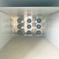 JIUDE Commerciële Voedseldehydrator Fruit- en Groente Droogmachine PLC-gestuurd 220V/380V SUS304 RVS 1 Jaar Garantie