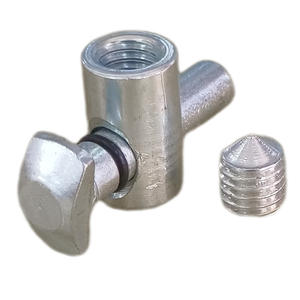 Connecteur à rivets à 90 degrés de norme européenne, accessoires pour profilés en aluminium 30/40, connecteur rapide encastré intégré - Product Image 3