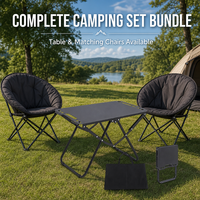 Table de camping pliante portable personnalisable en gros, en métal tactique rectangulaire en acier au carbone pour pique-nique et randonnée en extérieur