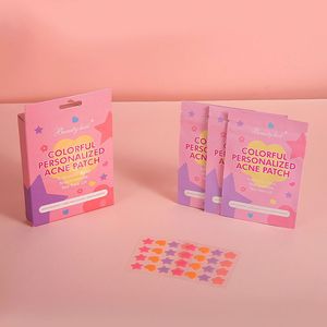 แผ่นแปะสิวสีสันสดใสจากโรงงาน OEM ไฮโดรคอลลอยด์ผสมกรดซาลิไซลิกและน้ำมันทีทรี  รับผลิตโลโก้ตามสั่ง ขายส่ง ชุดผลิตภัณฑ์ดูแลผิวที่ดีที่สุด - Product Image 6