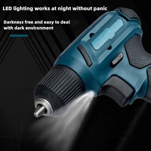 Mini Power Tool 8V Lithium <b>Drill</b> Rechargeable <b>Hand</b> Multi-function Household Screwdriver Set N367 Mini Power Tool 8V Lithium Elec - Product Image 2