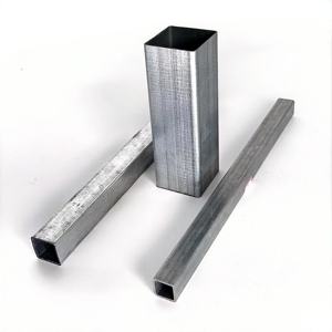 Tube carré galvanisé à <span class=keywords><strong>chaud</strong></span> de haute qualité 50x50mm, épaisseur 1,8mm, tube sectionnel creux rectangulaire en acier ERW pour la construction - Product Image 5