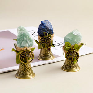 Campana <span class=keywords><strong>de</strong></span> Piedras Preciosas Espirituales al por Mayor para Sanación con Cristales, Artesanía para Reiki, Rituales <span class=keywords><strong>de</strong></span> Brujería y Limpieza Energética - Product Image 4