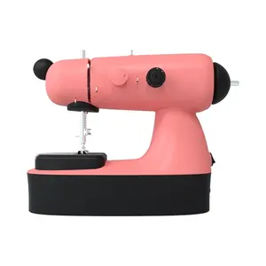 Color Mini Household electric treadle Sewing Machine supports thick cloth sewing