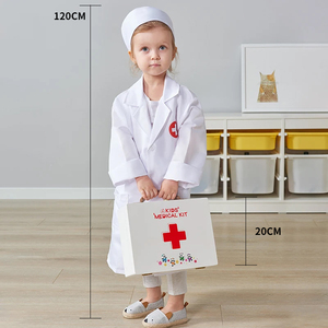 Trousse de <span class=keywords><strong>Docteur</strong></span> <span class=keywords><strong>en</strong></span> <span class=keywords><strong>Bois</strong></span> Écologique Personnalisable avec Logo pour Enfants, Kit de Jeu d'Imitation Dentiste avec Mallette Portable <span class=keywords><strong>en</strong></span> <span class=keywords><strong>Bois</strong></span> - Product Image 3