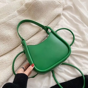 Bolso de Mano Half Moon Pu para Mujer, Minimalista, con una Sola Correa, Cierre de Solapa, Ligero, para Uso Diario, Asa Redonda, 5 Colores - Product Image 5