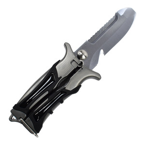 Coupe-corde de sauvetage multifonctionnel Yasyan, en acier inoxydable, type ciseaux 2-en-1 avec équipement de fixation et de sangle. - Product Image 1
