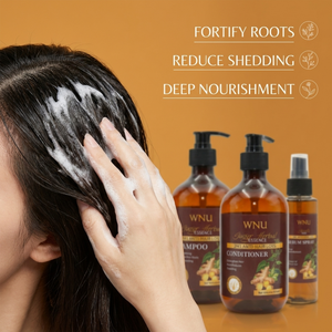 แชมพูและครีมนวดผมป้องกันผมร่วงขิง, น้ำมันควบคุมน้ำขิง, ป้องกันผมร่วง, ทำให้ผมแข็งแรง, เพิ่ม Volume500ML - Product Image 6