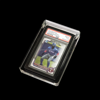 Étui de rangement transparent pour cartes gradées, protection magnétique en acrylique pour cartes gradées CGC PSA