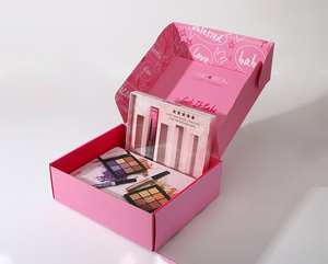 Empaque Personalizado para Comercio Electrónico, Caja de Cartón Corrugado Tipo B/E con Cierre Automático y Caja Interior Rígida para Regalo, OEM - Product Image 4