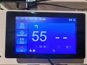 <span class=keywords><strong>Pompe</strong></span> à <span class=keywords><strong>chaleur</strong></span> géothermique Folansi silencieuse 7 kW, chauffe-eau, R32 R290 - Product Image 5