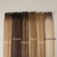 Extensions de cheveux humains Lesttyhair à cuticules alignées, 100 % naturelles, sans perte, 18-24 pouces, double trame machine, double tirage, toutes couleurs