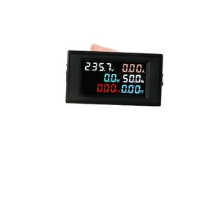 D69-2058 6 en 1 plusieurs couleurs LED multi-fonction affichage numérique tension courant puissance fréquence KWH <span class=keywords><strong>PH</strong></span>-<span class=keywords><strong>mètre</strong></span> - Product Image 3