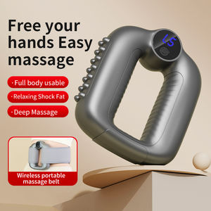 Masajeador corporal eléctrico portátil multifunción recargable, producto de masaje de Fascia relajante, cinturón masajeador muscular de mano - Product Image 3