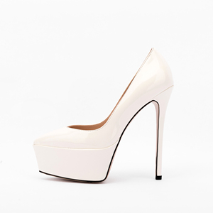 Zapatos de tacón alto de plataforma para mujer, calzado de fiesta negro, de lujo, puntiagudos, súper stilettos, sexys, de novia, para boda, 2022 - Product Image 4