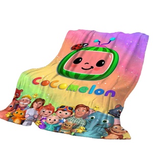 <span class=keywords><strong>Couverture</strong></span> en flanelle pour enfants, impression numérique à motif de dessin animé, fabricant en gros - Product Image 1