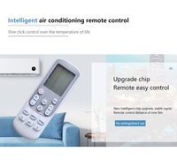 Vente chaude FZD-SS1001 boîte en PVC paquet nouvelle télécommande A/c universelle d'origine pour Samsung climatiseur télécommande
