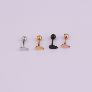 ต่างหูแบบห่วง สแตนเลสสตีล สำหรับเจาะหู รุ่น Hoop Rook Daith Conch Tragus Cartilage ขนาด 16G เหมาะสำหรับผู้หญิง สไตล์คริสเตียน สำหรับงานแต่งงาน  เครื่องประดับเจาะหูแบบ <span class=keywords><strong>Helix</strong></span> - Product Image 6