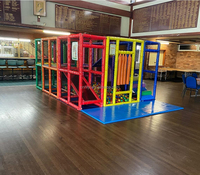 Équipement de jeu souple portable pour intérieur, facile à assembler, Fort Ludique Mobile pour la location événementielle et les entreprises de location pour fêtes d'enfants