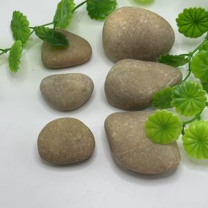 Ciottoli gialli decorativi naturali di pietra di ciottoli di fiume di qualità all'ingrosso della fabbrica per <span class=keywords><strong>il</strong></span> giardino - Product Image 6