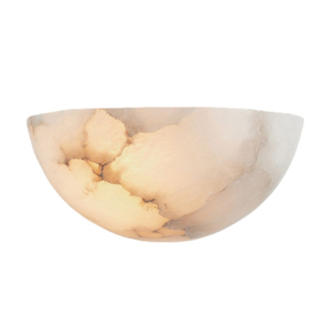 <span class=keywords><strong>Applique</strong></span> murale élégante en albâtre <span class=keywords><strong>demi</strong></span>-<span class=keywords><strong>lune</strong></span> Windham - Product Image 1