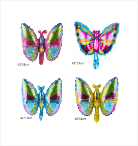 Wholesale Colorful Butterfly Shape Helium Air Inflation <b>Decorated</b> Summer Themed Parties Back to School <b>Balloon</b> for Kids - Product Image 6