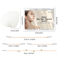 Nouveau Face Lift Tape Invisible Face Lifting Patch V-line Facelift Patch Bandes et Bandes Kit Cou Oeil Double Menton Lift Cordes