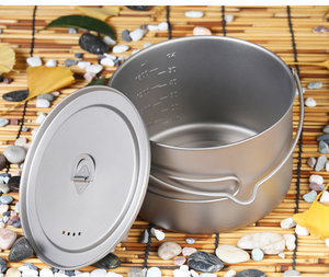 Pentola zuppa e pentole grande capacità 2000ml campeggio esterno escursionismo viaggi caccia Picnic pentole - Product Image 6
