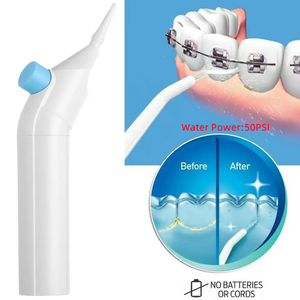 Irrigador Bucal Portátil Manual Hidráulico de Plástico para <span class=keywords><strong>Uso</strong></span> Doméstico, Limpiador Dental con Chorro de Agua - Product Image 2