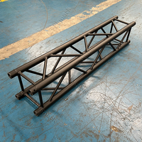 Kkmark TUV Certificado Durable K34 290x290mm Negro Cuadrado Espiga Concierto Escenario iluminación Aluminio Truss para eventos