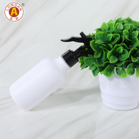 Botol Semprot Plastik PET 300ml 500ml Hitam Putih untuk Sanitizer Tangan, Hair Mist, dengan Tutup Pompa Semprot