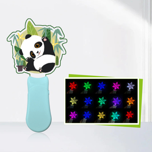 Tùy chỉnh biểu tượng tia laser nhấp nháy Acrylic LED Wands gậy, Hàn Quốc Nhật Bản buổi hòa nhạc cổ vũ Acrylic Glow Led Stick Wands nhà máy - Product Image 4