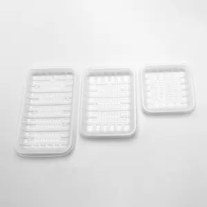 Supermarket Seafood Meat Fruit Packing Disposable Plastic Plastic Vegetable Packaging Tray