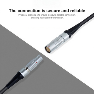 NDCOMPUTING ขายส่ง ขั้วต่อสายเคเบิลแบบ Push-Pull รุ่น B ซีรีส์ FGG-04 สำหรับงานอากาศยาน แบบตัวเมีย ปลั๊กสายเคเบิลทองเหลืองเคลือบโครเมียมมุก - Product Image 4