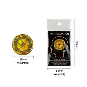 Hoonni OEM cuidado de la <span class=keywords><strong>salud</strong></span> Quantum Blocker Mineral EMF protección Anti radiación pegatina para teléfono móvil - Product Image 6