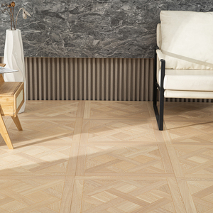 Parquet stratifié d'intérieur en chêne blanc et noyer, multicouche, qualité AB, surface 3D lisse, antimicrobien, 15 mm 16 mm, système T&G - Product Image 2