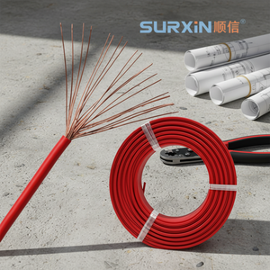 <span class=keywords><strong>สาย</strong></span>ไฟฟ้าชนิดยืดหยุ่นคุณภาพสูง BVR H07V-R RV ขนาด <span class=keywords><strong>1.5</strong></span> 2.5 4 6 10 มม.  ทองแดงตีเกลียว  ฉนวน PVC  450/750V - Product Image 1