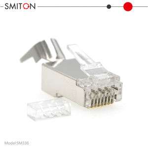 <span class=keywords><strong>Conector</strong></span> Cat7 SFTP STP 8P8C, <span class=keywords><strong>Conector</strong></span> <span class=keywords><strong>RJ11</strong></span> RJ45 de Paso, 1U 23AWG, <span class=keywords><strong>Conector</strong></span> CAT7, <span class=keywords><strong>Conector</strong></span> RJ45 - Product Image 5