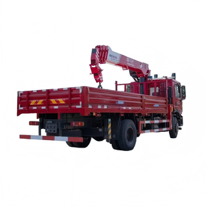 डोंगफेंग 4*2 टेलीस्कोपिक बूम हाइड्रोलिक क्रेन ट्रक पर सवार क्रेन के साथ 5-टन और 8-टन क्षमता में उपलब्ध है। - Product Image 4