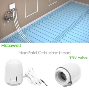 Actionneur thermique de tête de radiateur TRV 220Vac pour chauffage au sol à l'eau - Product Image 3