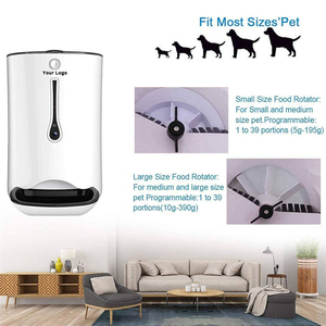 Pet Tự Động Dog Trung Chuyển Với Máy Ảnh 5G Wifi 720HD Máy Ảnh 6L Thông Minh Mèo Thực Phẩm Dispenser Với Hẹn Giờ Cho Bằng Giọng Nói Và Video Ghi Âm - Product Image 3