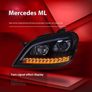 Phare avant de haute qualité pour Mercedes-Benz W164 ML350 500 (2009-2012) avec feux de jour LED restaurés, couleur 6000K - Product Image 3