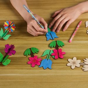 Manualidades <span class=keywords><strong>de</strong></span> <span class=keywords><strong>madera</strong></span> con flores 3D <span class=keywords><strong>para</strong></span> <span class=keywords><strong>pintar</strong></span>, rodajas <span class=keywords><strong>de</strong></span> <span class=keywords><strong>madera</strong></span> sin terminar <span class=keywords><strong>para</strong></span> manualidades, adornos <span class=keywords><strong>de</strong></span> flores <span class=keywords><strong>para</strong></span> <span class=keywords><strong>pintar</strong></span> y decorar - Product Image 2