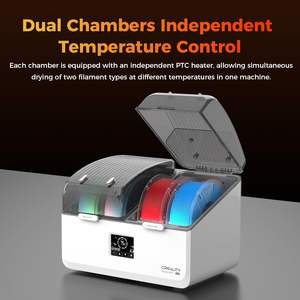 Caja Secadora de Filamento Creality SpacePi X4 para 4 Bobinas, Cámaras de Calentamiento Dobles, Almacenamiento para Impresora 3D - Product Image 4