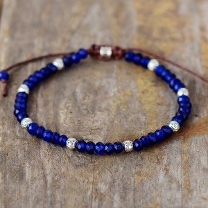 Bracelet de jade d'équilibre de <span class=keywords><strong>style</strong></span> <span class=keywords><strong>bohème</strong></span> personnalisé en gros cristaux naturels d'améthyste de tourmaline pour la fête ou le cadeau OEM Fengshui OEM - Product Image 3